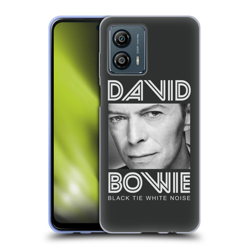 David Bowie Album Art Black Tie Soft Gel Case for Motorola Moto G53 5G