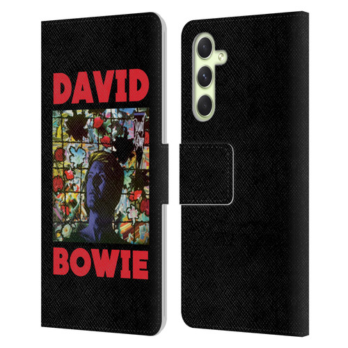 David Bowie Album Art Tonight Leather Book Wallet Case Cover For Samsung Galaxy A54 5G