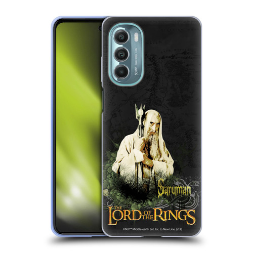 The Lord Of The Rings The Fellowship Of The Ring Character Art Saruman Soft Gel Case for Motorola Moto G Stylus 5G (2022)