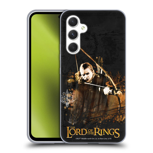 The Lord Of The Rings The Fellowship Of The Ring Character Art Legolas Soft Gel Case for Samsung Galaxy A54 5G