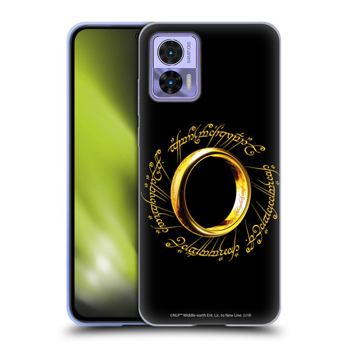 The Lord Of The Rings The Fellowship Of The Ring Graphics One Ring Soft Gel Case for Motorola Edge 30 Neo 5G