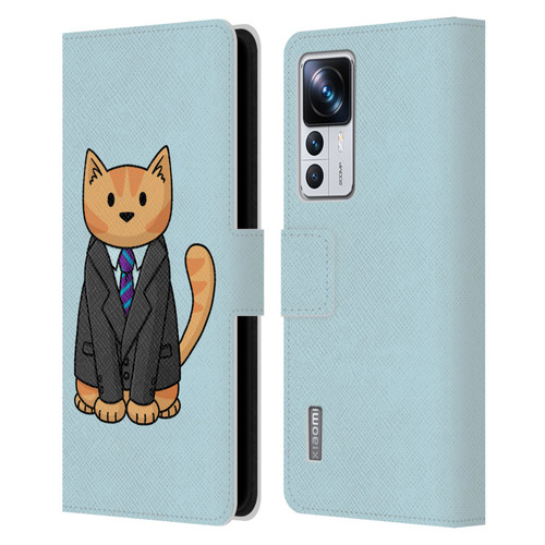 Beth Wilson Doodle Cats 2 Business Suit Leather Book Wallet Case Cover For Xiaomi 12T Pro