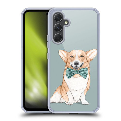 Barruf Dogs Corgi Soft Gel Case for Samsung Galaxy A54 5G