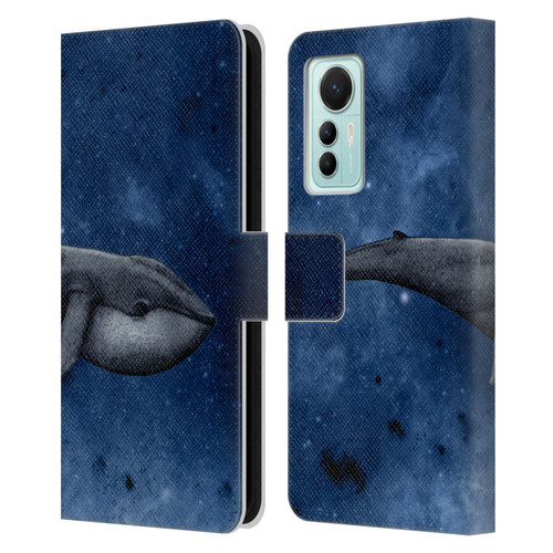 Barruf Animals The Whale Leather Book Wallet Case Cover For Xiaomi 12 Lite