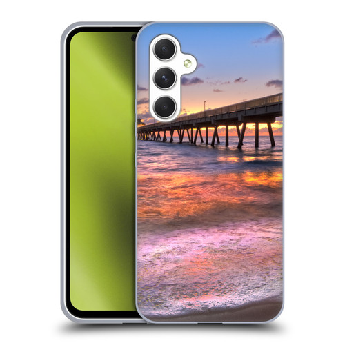 Celebrate Life Gallery Beaches Lace Soft Gel Case for Samsung Galaxy A54 5G