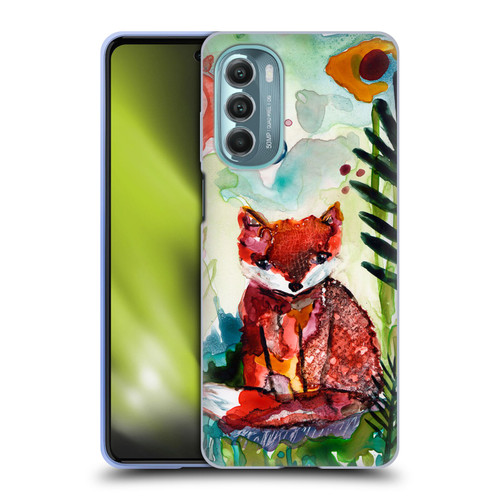 Wyanne Animals Baby Fox In The Garden Soft Gel Case for Motorola Moto G Stylus 5G (2022)