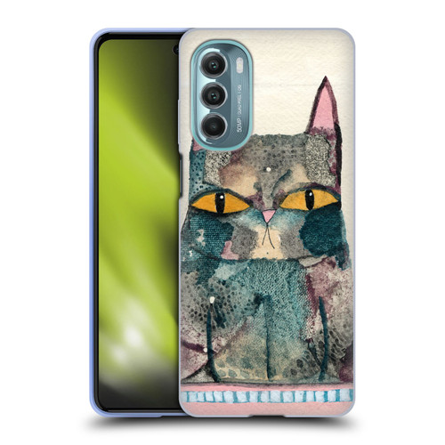 Wyanne Cat Kitty Painting Soft Gel Case for Motorola Moto G Stylus 5G (2022)