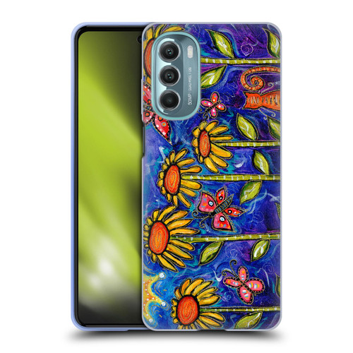 Wyanne Nature 2 Sundown Sunflowers Soft Gel Case for Motorola Moto G Stylus 5G (2022)
