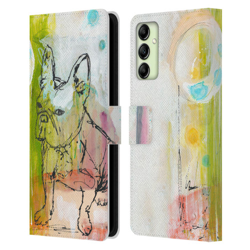 Wyanne Animals Attitude Leather Book Wallet Case Cover For Samsung Galaxy A14 5G