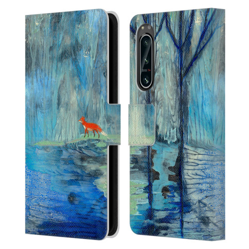 Wyanne Nature 2 Tranquil Travels Leather Book Wallet Case Cover For Sony Xperia 5 IV