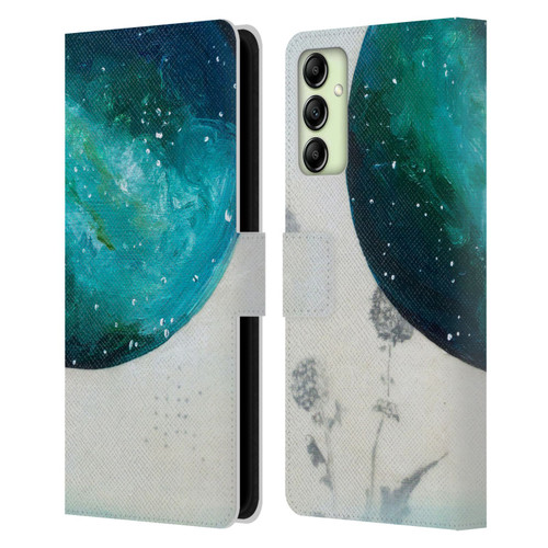 Mai Autumn Space And Sky Galaxies Leather Book Wallet Case Cover For Samsung Galaxy A14 5G