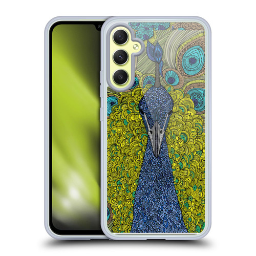 Valentina Birds The Peacock Soft Gel Case for Samsung Galaxy A34 5G