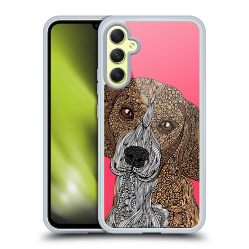 Valentina Dogs Beagle Soft Gel Case for Samsung Galaxy A34 5G