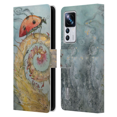 Stephanie Law Immortal Ephemera Ladybird Leather Book Wallet Case Cover For Xiaomi 12T Pro