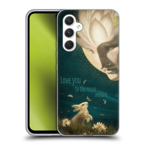 Duirwaigh God Moon Soft Gel Case for Samsung Galaxy A54 5G