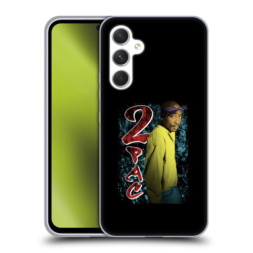 Tupac Shakur Key Art Vintage Soft Gel Case for Samsung Galaxy A54 5G