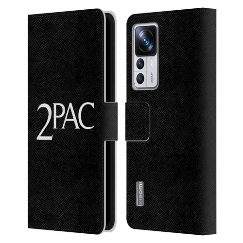 Tupac Shakur Logos Serif Leather Book Wallet Case Cover For Xiaomi 12T Pro