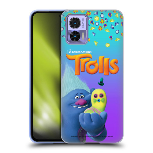 Trolls Snack Pack Biggie & Mr. Dinkles Soft Gel Case for Motorola Edge 30 Neo 5G