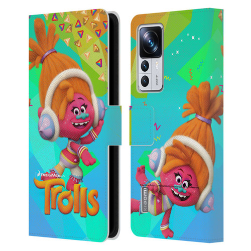 Trolls Snack Pack DJ Suki Leather Book Wallet Case Cover For Xiaomi 12T Pro