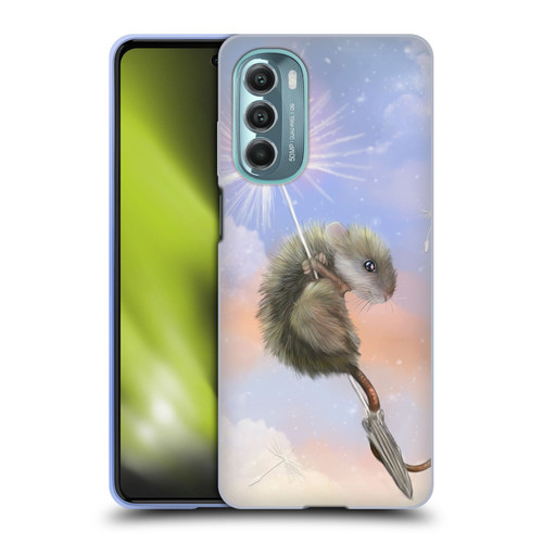 Ash Evans Animals Dandelion Mouse Soft Gel Case for Motorola Moto G Stylus 5G (2022)