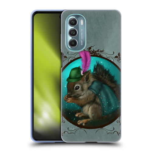Ash Evans Animals Squirrel Soft Gel Case for Motorola Moto G Stylus 5G (2022)