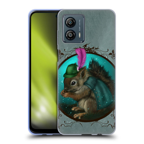 Ash Evans Animals Squirrel Soft Gel Case for Motorola Moto G53 5G