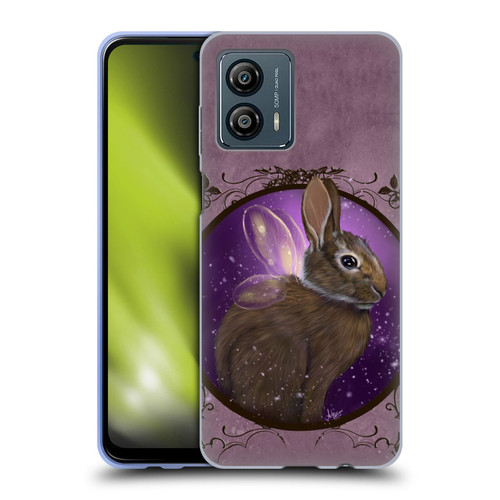 Ash Evans Animals Rabbit Soft Gel Case for Motorola Moto G53 5G