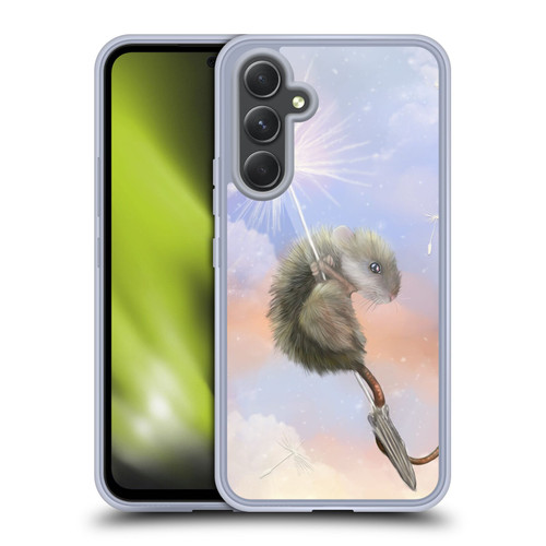 Ash Evans Animals Dandelion Mouse Soft Gel Case for Samsung Galaxy A54 5G