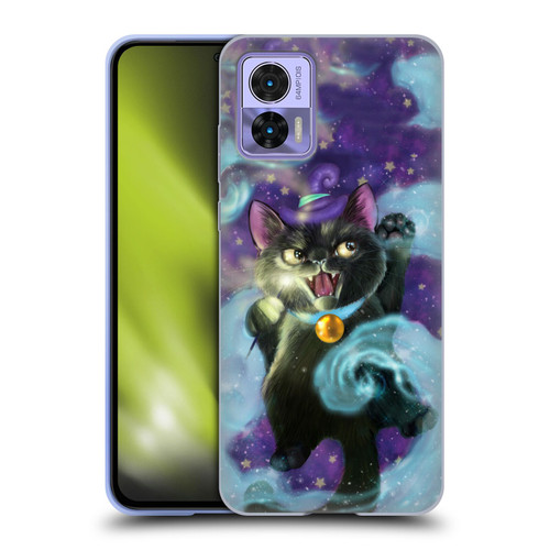 Ash Evans Black Cats Magic Witch Soft Gel Case for Motorola Edge 30 Neo 5G