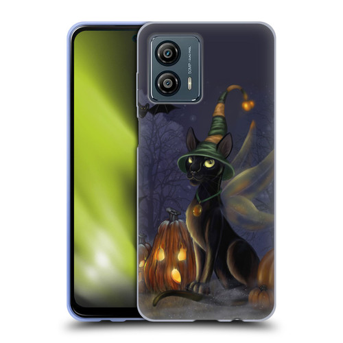 Ash Evans Black Cats The Witching Time Soft Gel Case for Motorola Moto G53 5G
