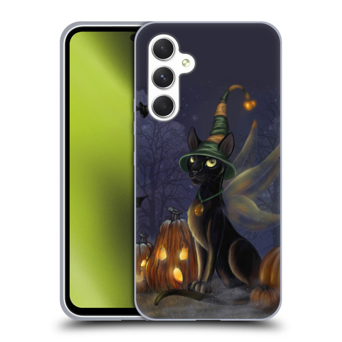 Ash Evans Black Cats The Witching Time Soft Gel Case for Samsung Galaxy A54 5G