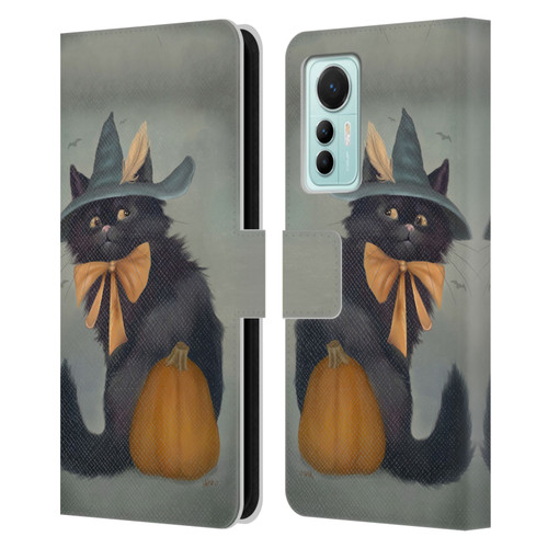 Ash Evans Black Cats 2 Familiar Feeling Leather Book Wallet Case Cover For Xiaomi 12 Lite