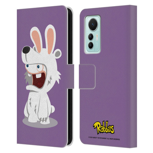Rabbids Costumes Polar Bear Leather Book Wallet Case Cover For Xiaomi 12 Lite