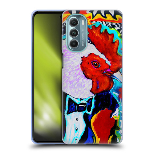 Mad Dog Art Gallery Animals Rooster Soft Gel Case for Motorola Moto G Stylus 5G (2022)