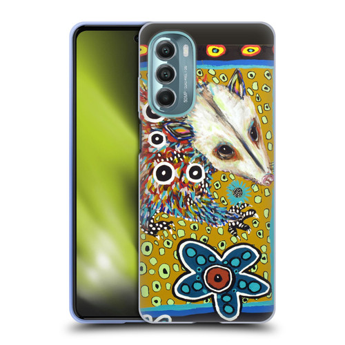 Mad Dog Art Gallery Animals Possum Soft Gel Case for Motorola Moto G Stylus 5G (2022)