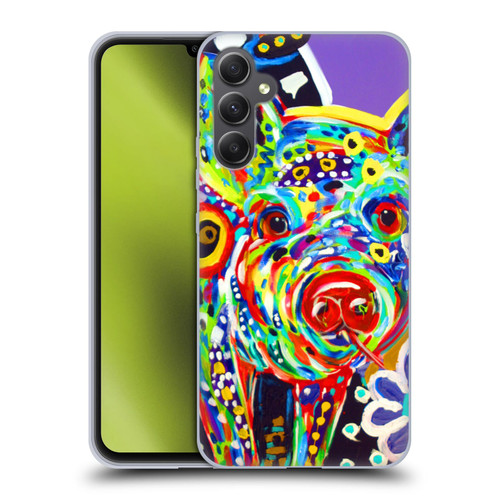 Mad Dog Art Gallery Animals Pig Soft Gel Case for Samsung Galaxy A34 5G