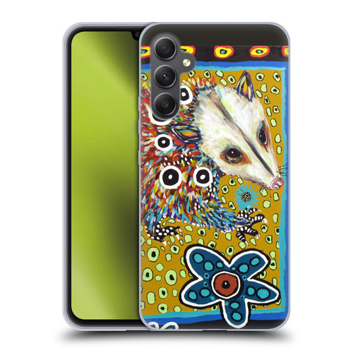 Mad Dog Art Gallery Animals Possum Soft Gel Case for Samsung Galaxy A34 5G