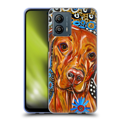 Mad Dog Art Gallery Dogs 2 Viszla Soft Gel Case for Motorola Moto G53 5G
