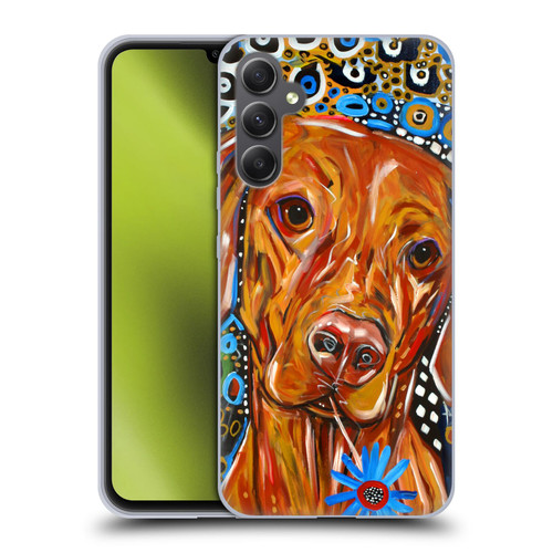 Mad Dog Art Gallery Dogs 2 Viszla Soft Gel Case for Samsung Galaxy A34 5G