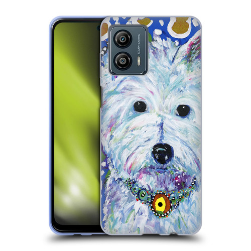 Mad Dog Art Gallery Dogs Westie Soft Gel Case for Motorola Moto G53 5G