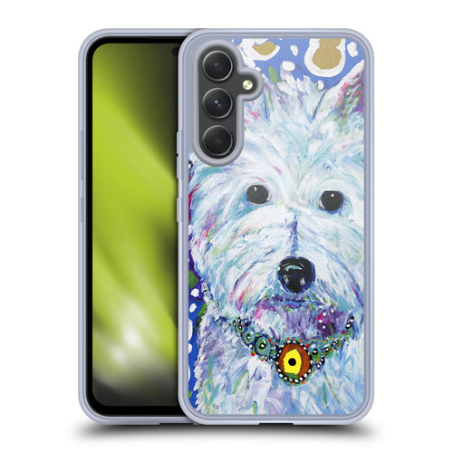 Mad Dog Art Gallery Dogs Westie Soft Gel Case for Samsung Galaxy A54 5G