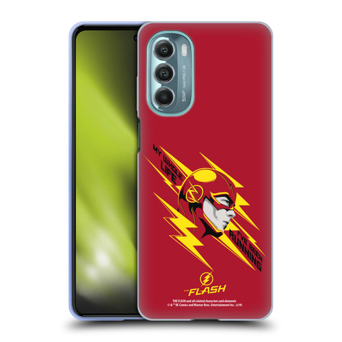 The Flash TV Series Graphics Barry Head Soft Gel Case for Motorola Moto G Stylus 5G (2022)