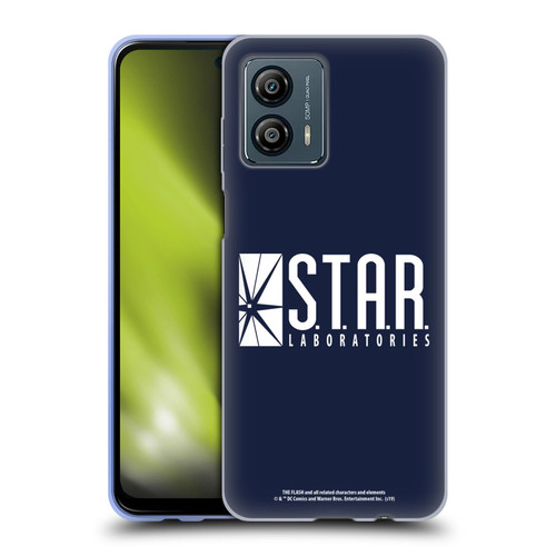 The Flash TV Series Logos Star Labs Soft Gel Case for Motorola Moto G53 5G