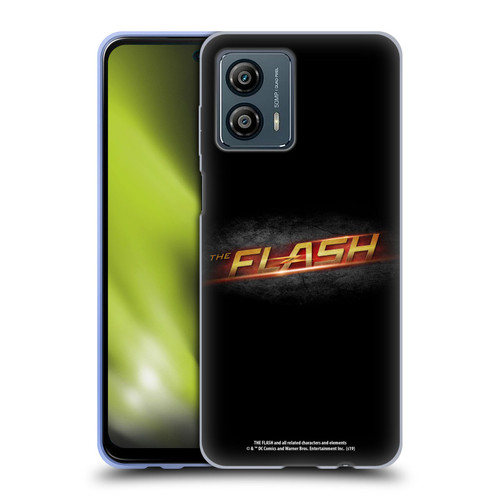 The Flash TV Series Logos Black Soft Gel Case for Motorola Moto G53 5G