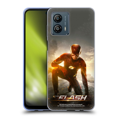The Flash TV Series Poster Barry Kneel Pose Soft Gel Case for Motorola Moto G53 5G