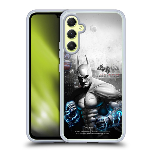 Batman Arkham City Key Art Armored Edition Soft Gel Case for Samsung Galaxy A34 5G