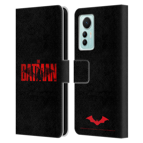 The Batman Posters Logo Leather Book Wallet Case Cover For Xiaomi 12 Lite