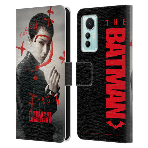 The Batman Posters Catwoman Unmask The Truth Leather Book Wallet Case Cover For Xiaomi 12 Lite