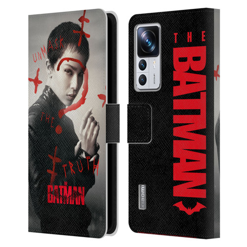 The Batman Posters Catwoman Unmask The Truth Leather Book Wallet Case Cover For Xiaomi 12T Pro
