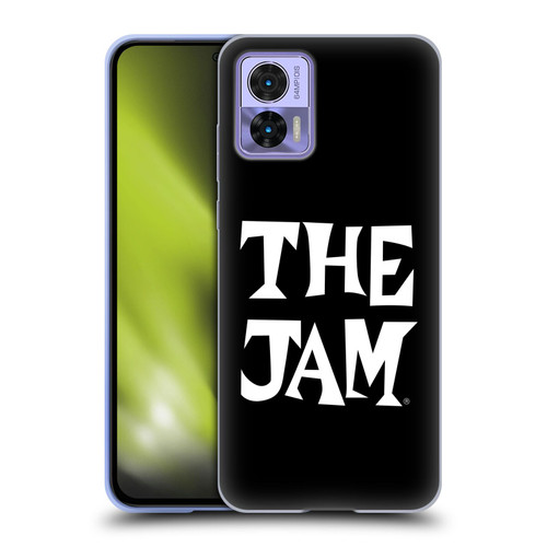 The Jam Key Art Black White Logo Soft Gel Case for Motorola Edge 30 Neo 5G